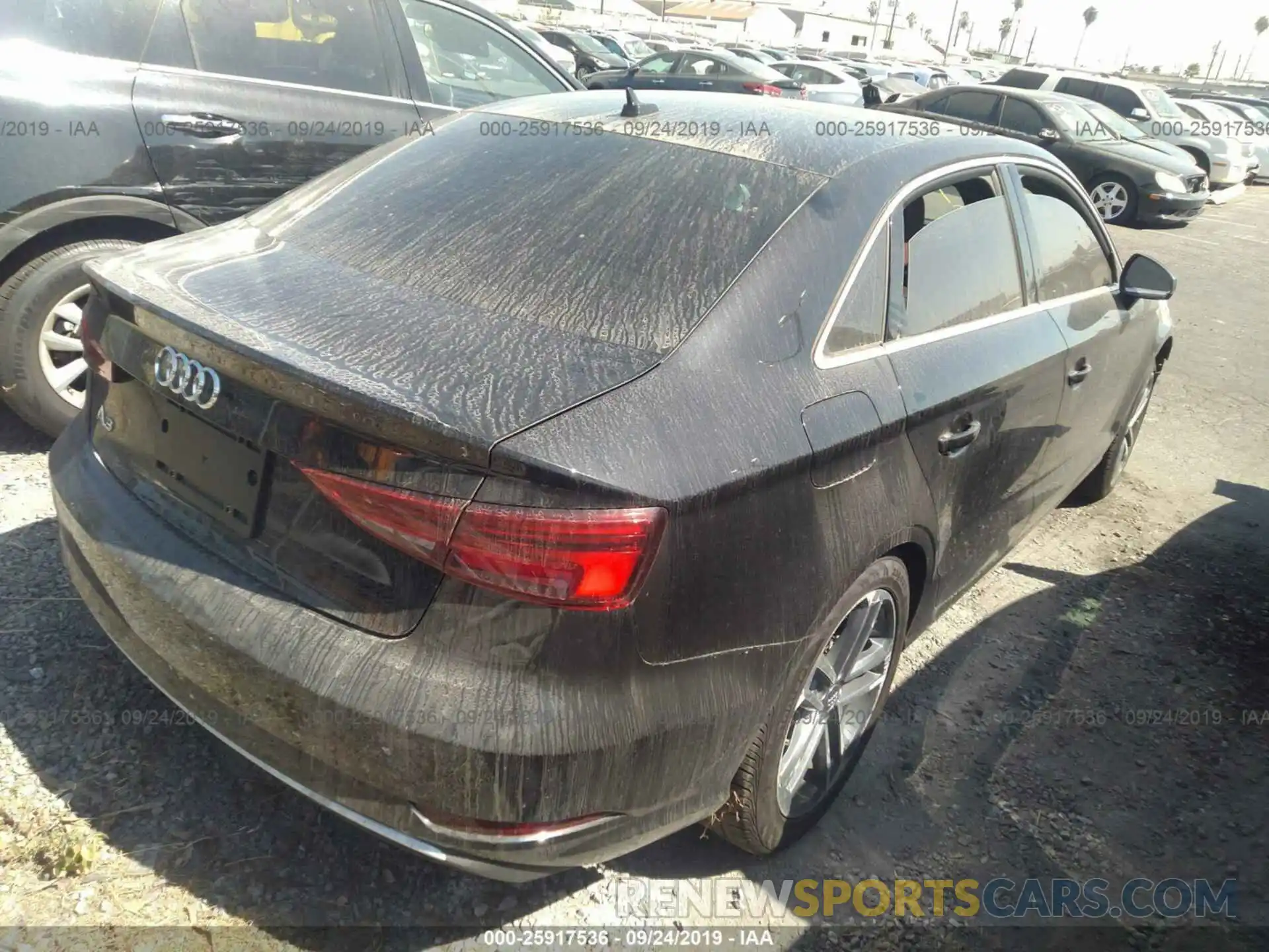 4 Photograph of a damaged car WAUAUGFF0K1013595 AUDI A3 2019