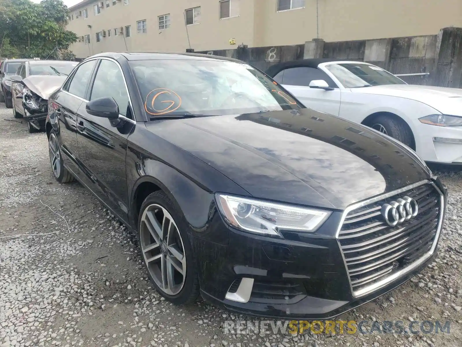 1 Photograph of a damaged car WAUAUGFF0K1028775 AUDI A3 2019