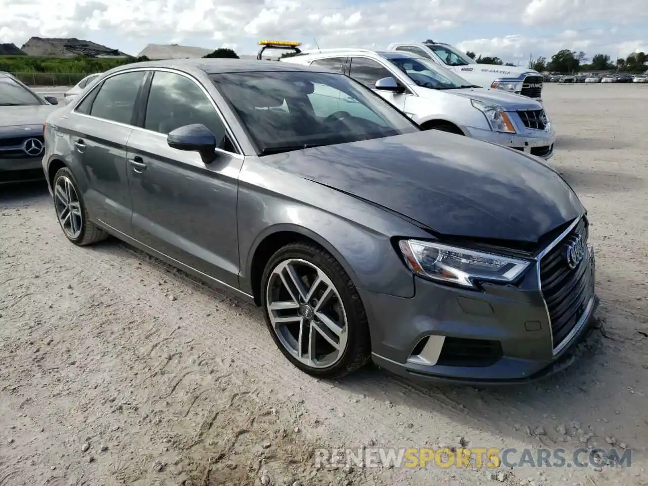 1 Photograph of a damaged car WAUAUGFF0KA070573 AUDI A3 2019