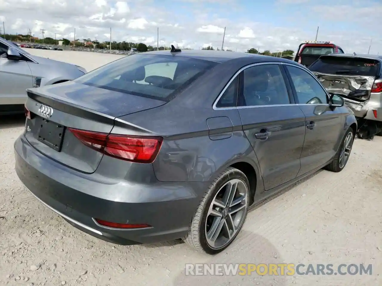 4 Photograph of a damaged car WAUAUGFF0KA070573 AUDI A3 2019