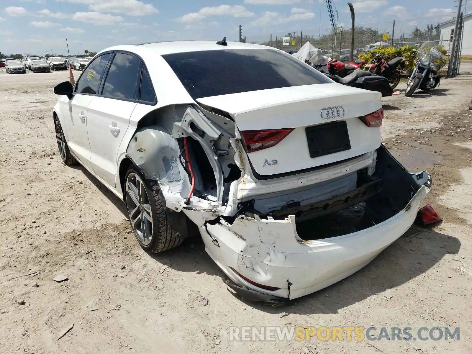 3 Photograph of a damaged car WAUAUGFF0KA089835 AUDI A3 2019