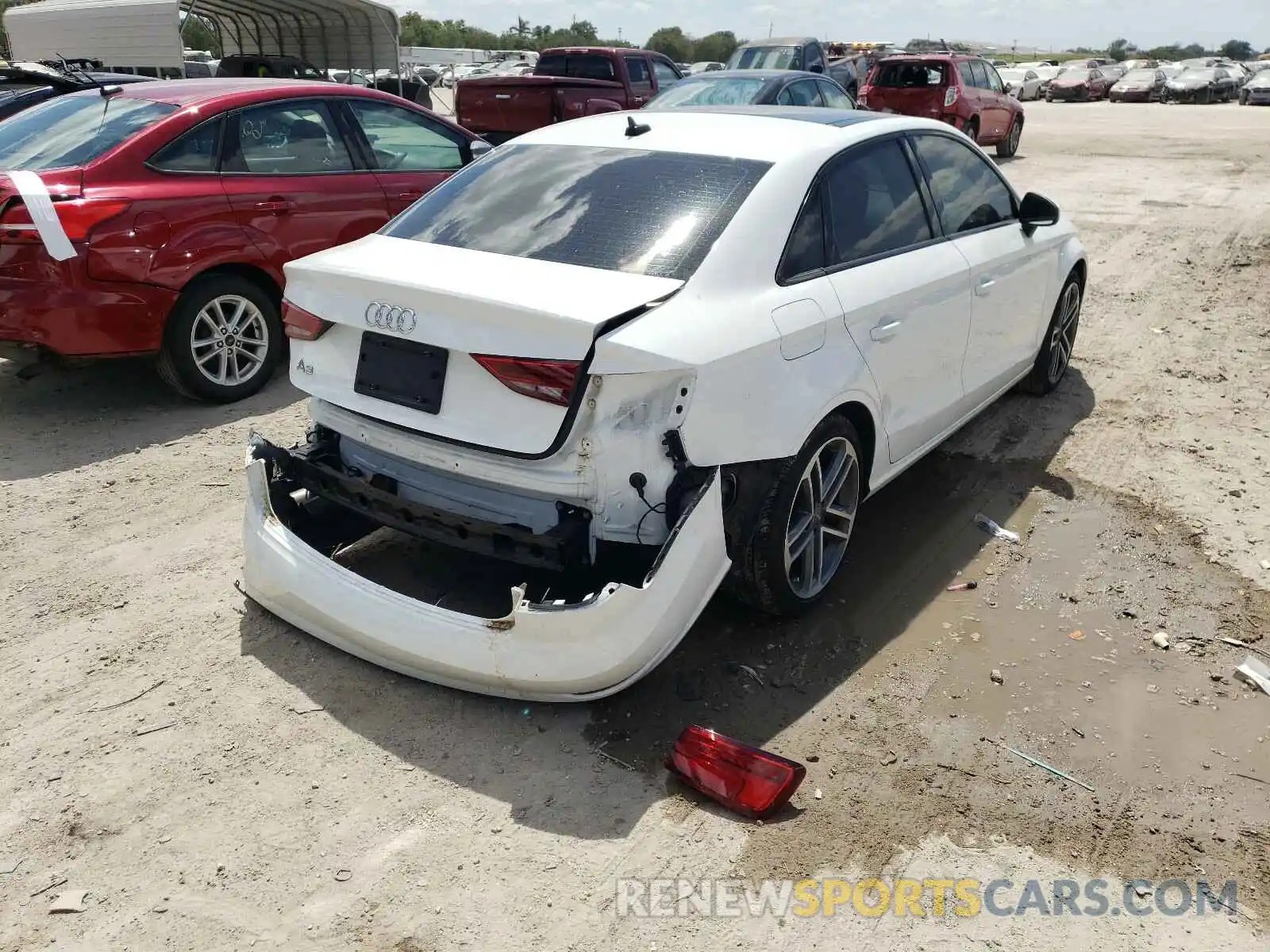 4 Photograph of a damaged car WAUAUGFF0KA089835 AUDI A3 2019