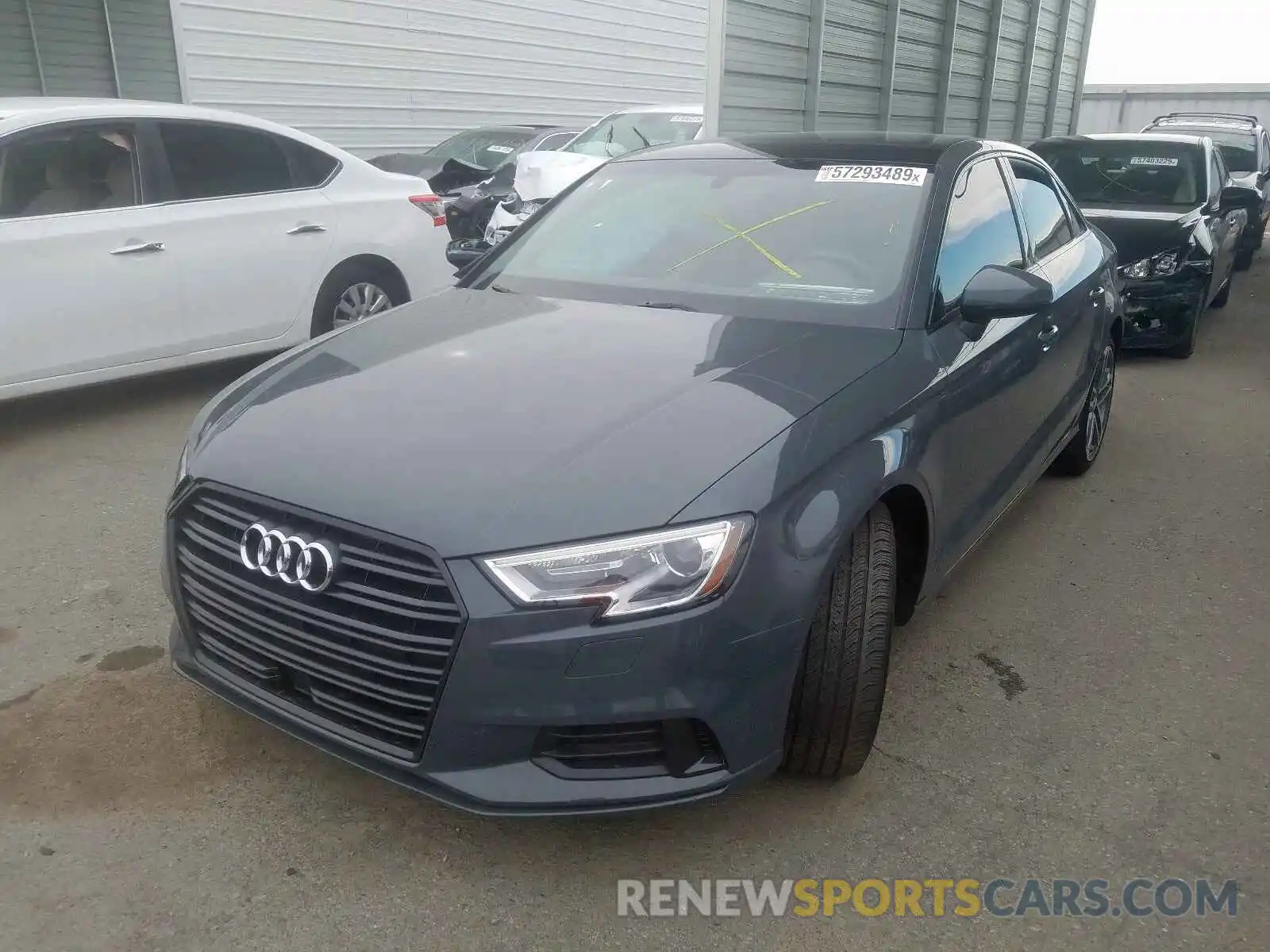 2 Photograph of a damaged car WAUAUGFF0KA098289 AUDI A3 2019