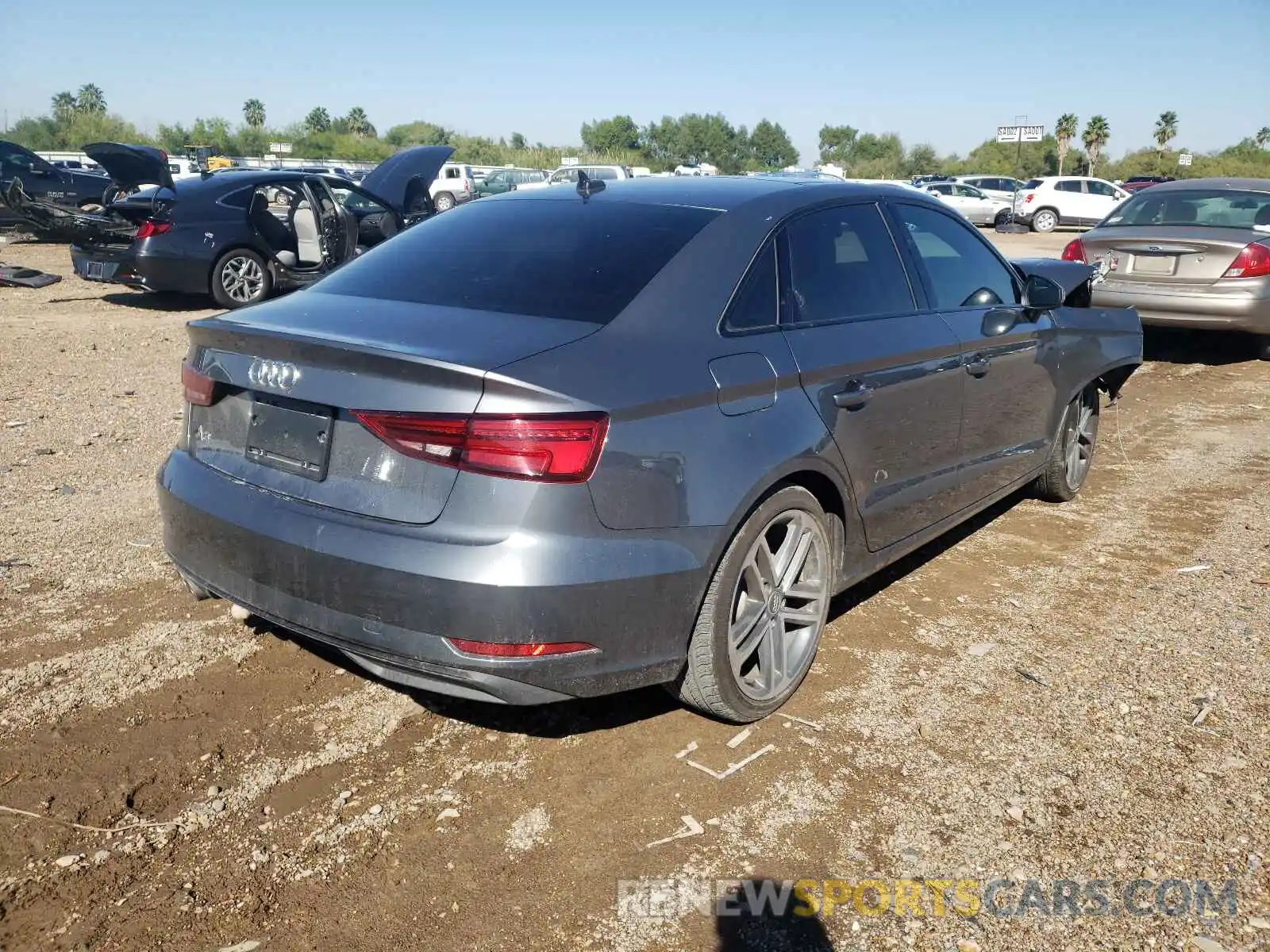 4 Photograph of a damaged car WAUAUGFF0KA107234 AUDI A3 2019