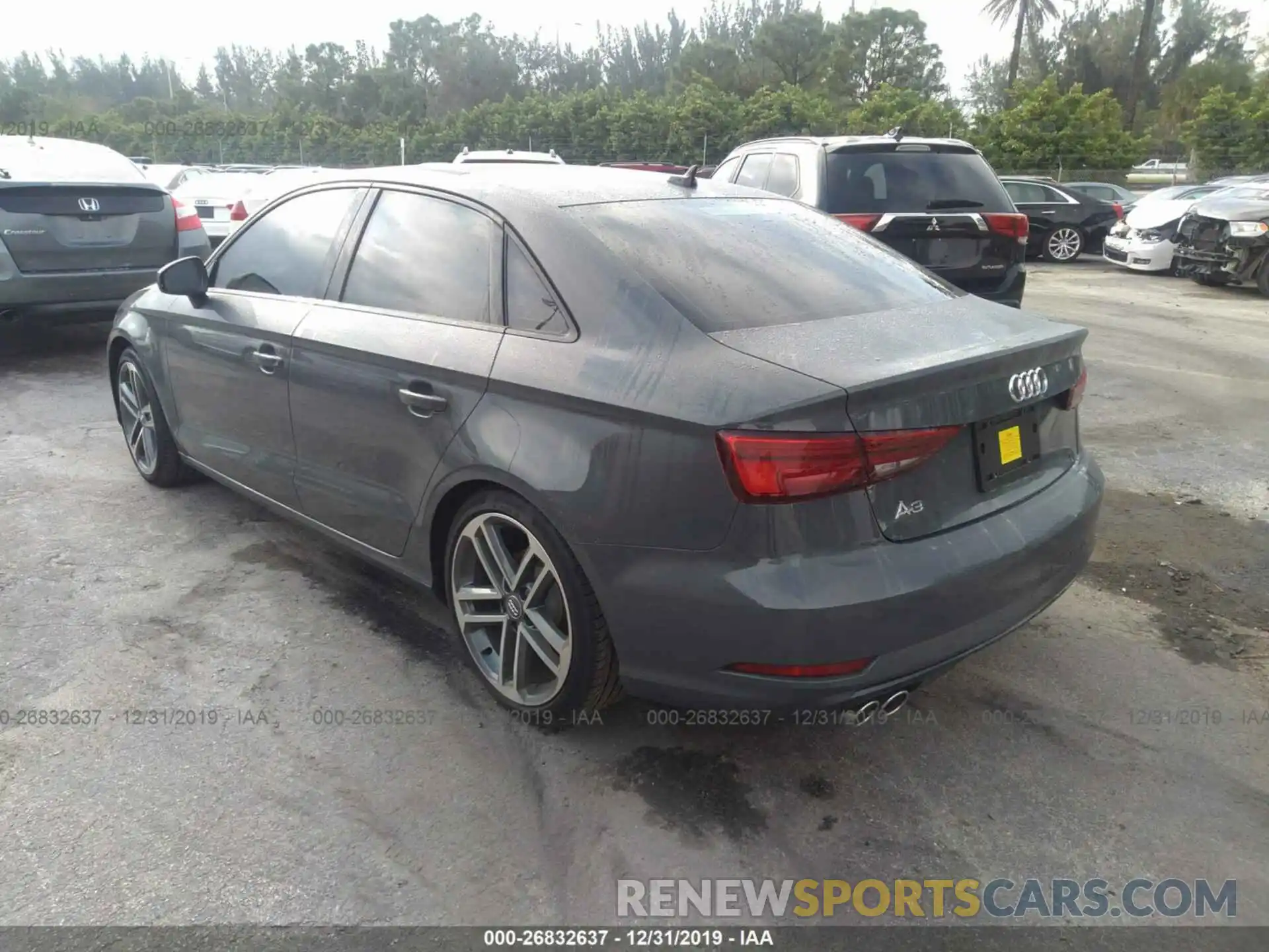 3 Photograph of a damaged car WAUAUGFF0KA124616 AUDI A3 2019