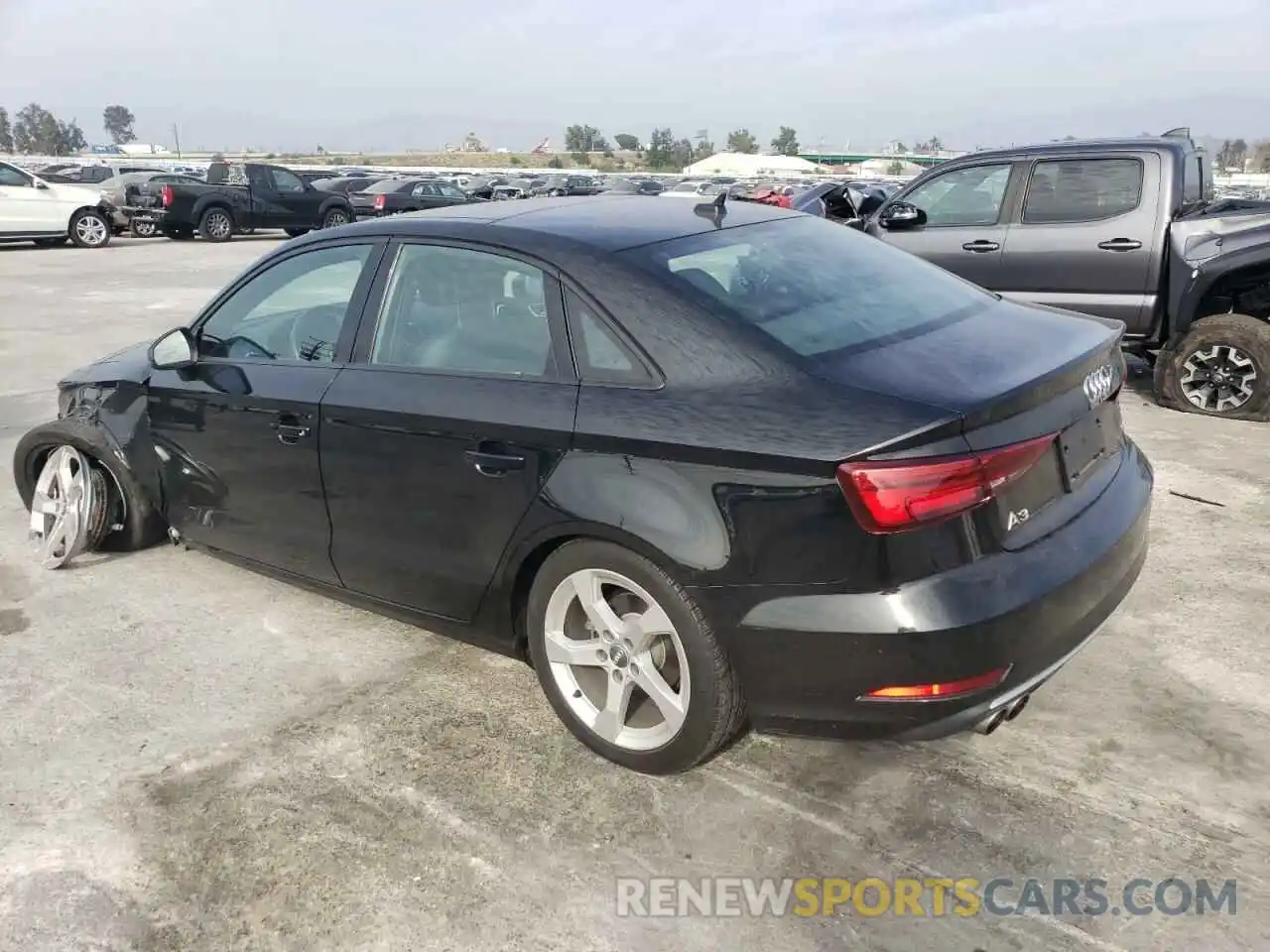 2 Photograph of a damaged car WAUAUGFF1K1010558 AUDI A3 2019