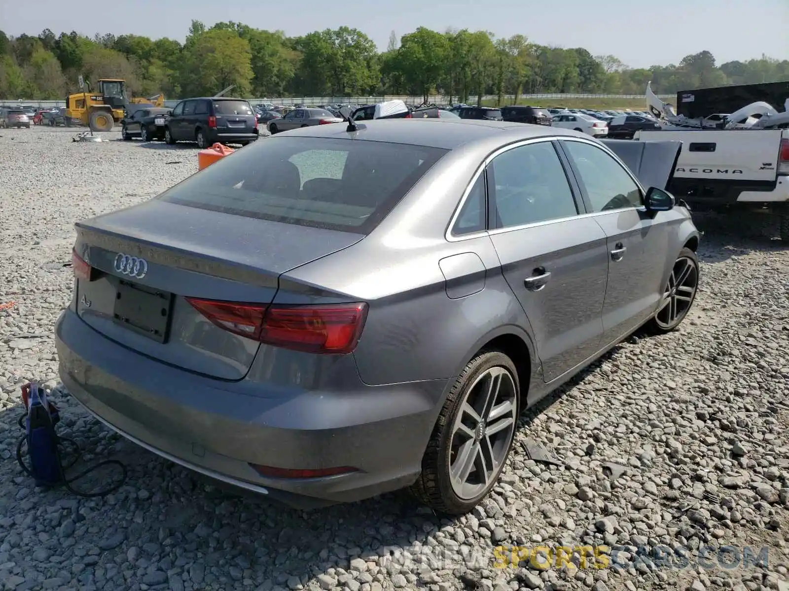 4 Photograph of a damaged car WAUAUGFF1K1011497 AUDI A3 2019