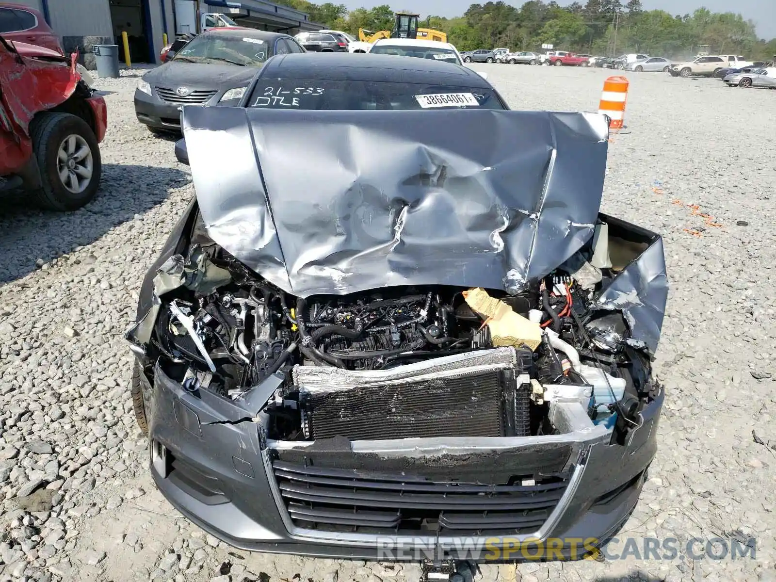 9 Photograph of a damaged car WAUAUGFF1K1011497 AUDI A3 2019