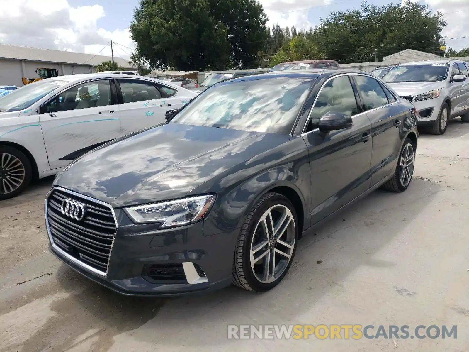 2 Photograph of a damaged car WAUAUGFF1K1014769 AUDI A3 2019