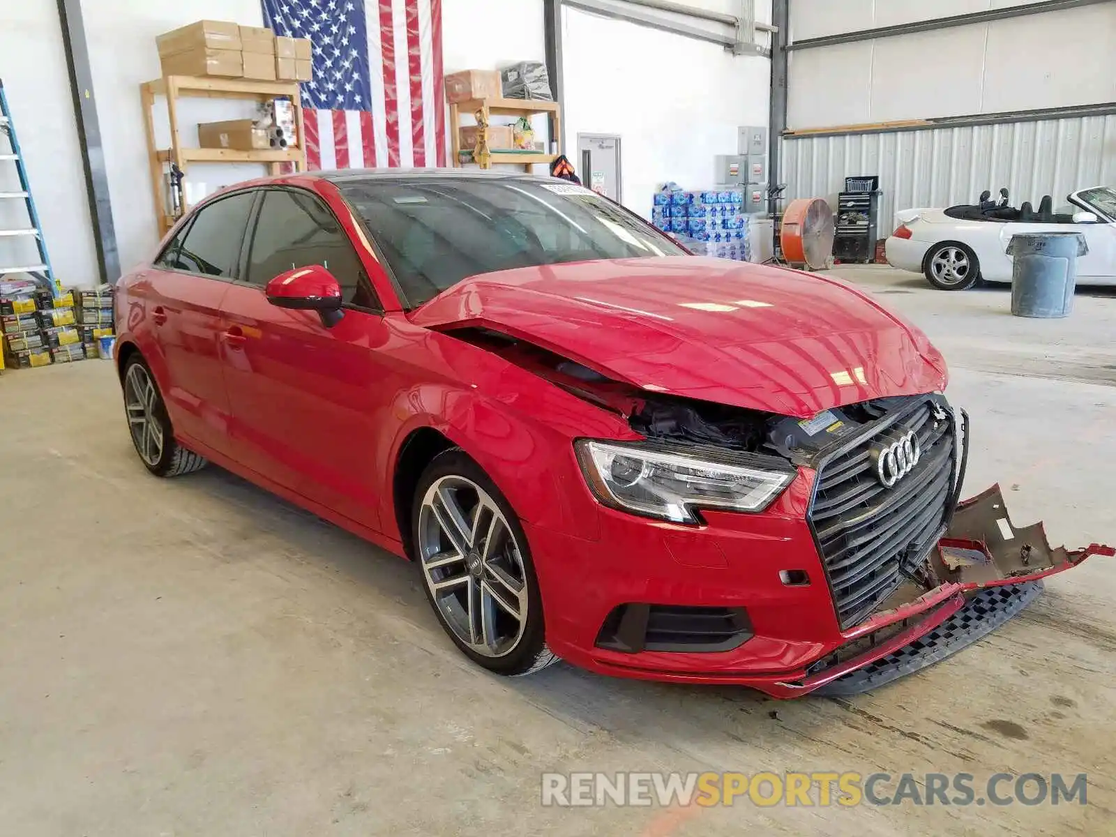 1 Photograph of a damaged car WAUAUGFF1KA090864 AUDI A3 2019