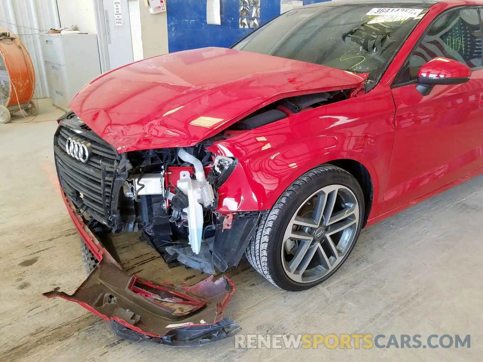 9 Photograph of a damaged car WAUAUGFF1KA090864 AUDI A3 2019