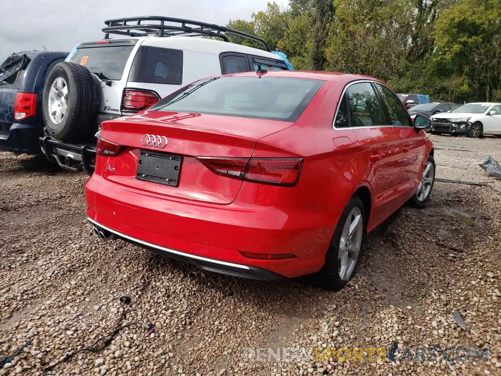 4 Photograph of a damaged car WAUAUGFF2K1009712 AUDI A3 2019