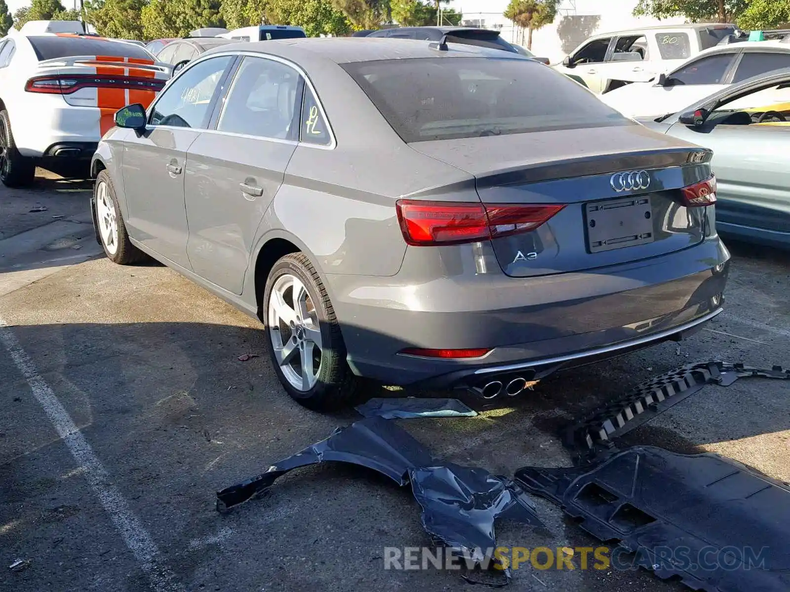 3 Photograph of a damaged car WAUAUGFF2K1010794 AUDI A3 2019