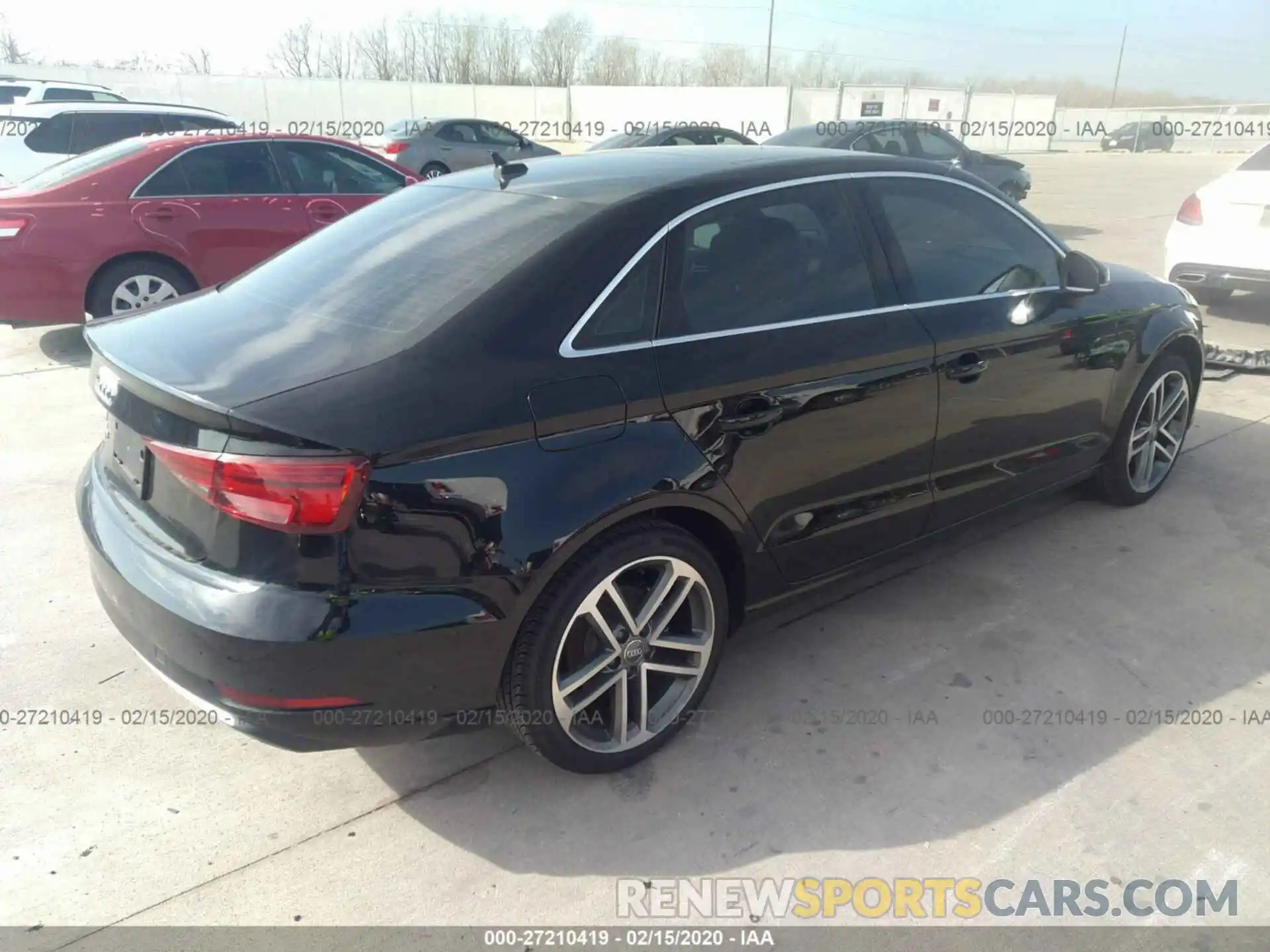 4 Photograph of a damaged car WAUAUGFF2K1012903 AUDI A3 2019