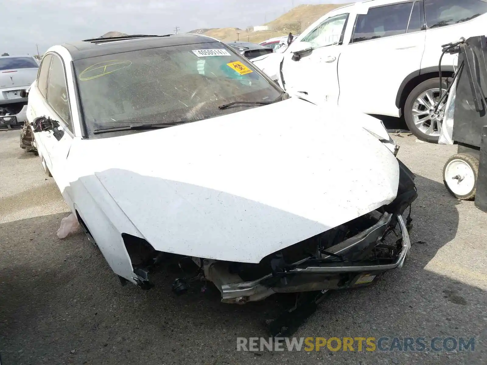 1 Photograph of a damaged car WAUAUGFF2K1024839 AUDI A3 2019