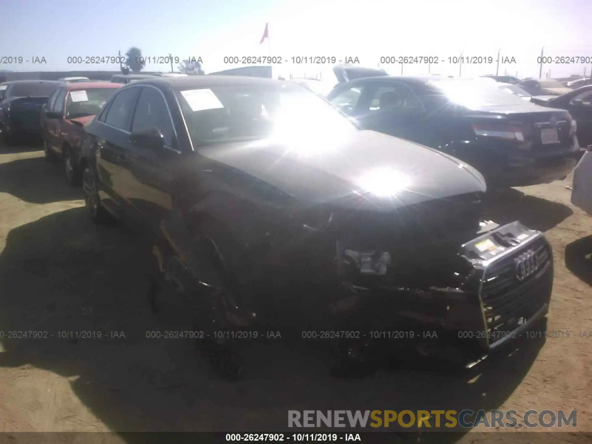 1 Photograph of a damaged car WAUAUGFF2K1026767 AUDI A3 2019