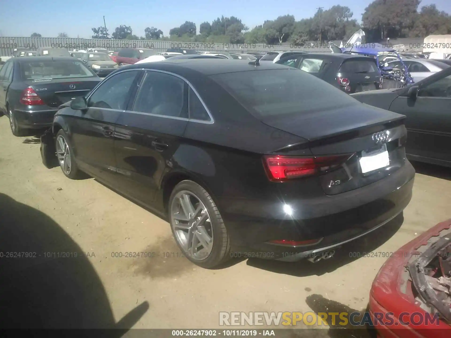 3 Photograph of a damaged car WAUAUGFF2K1026767 AUDI A3 2019