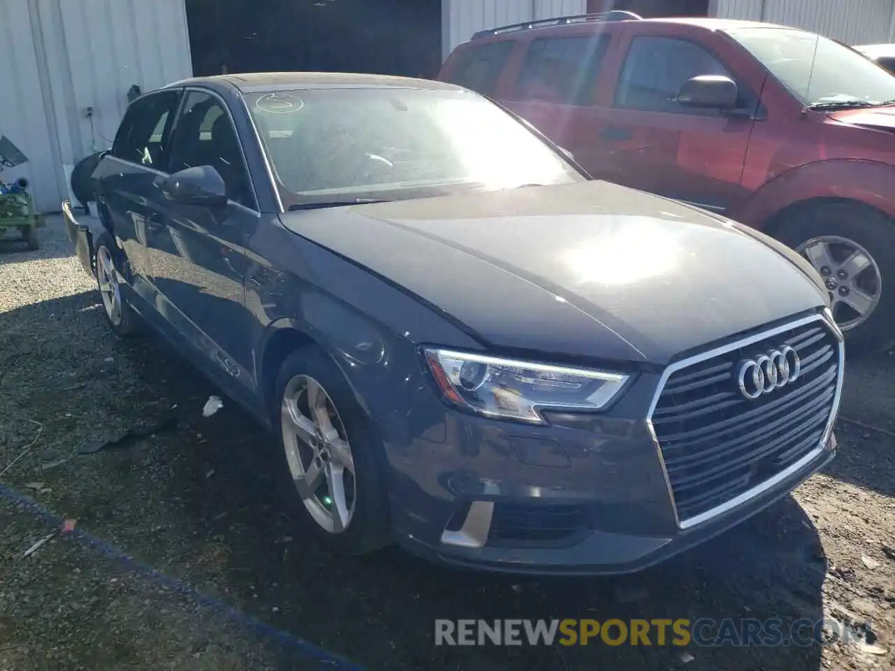 1 Photograph of a damaged car WAUAUGFF3K1011825 AUDI A3 2019