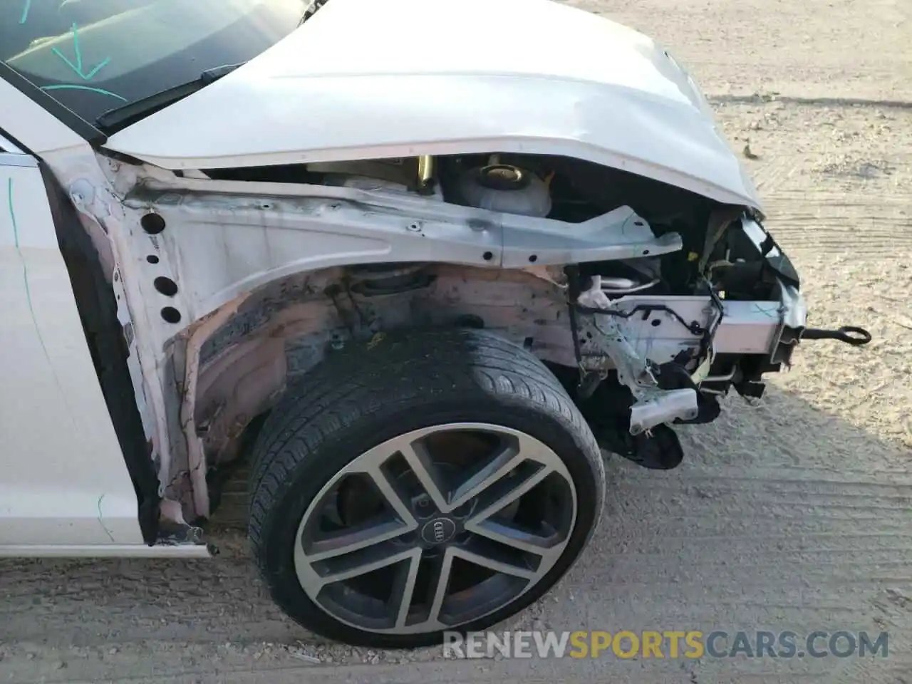 9 Photograph of a damaged car WAUAUGFF3K1012845 AUDI A3 2019