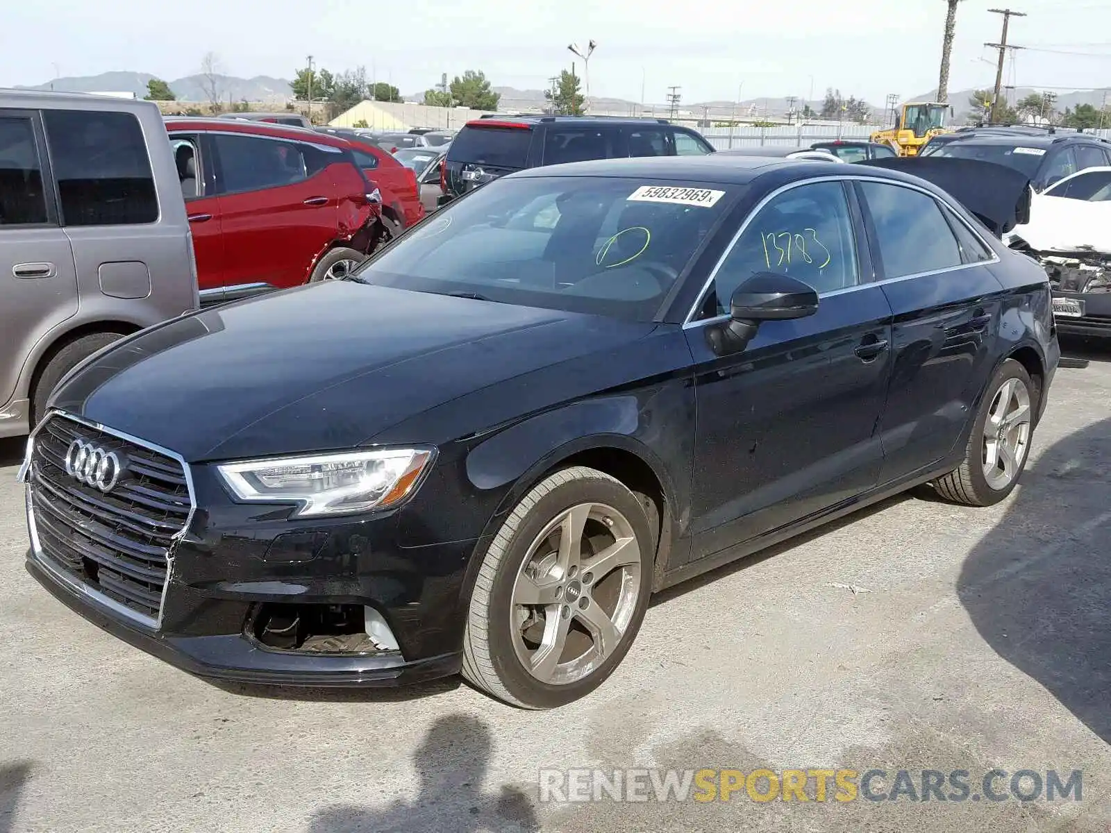 2 Photograph of a damaged car WAUAUGFF3K1020251 AUDI A3 2019