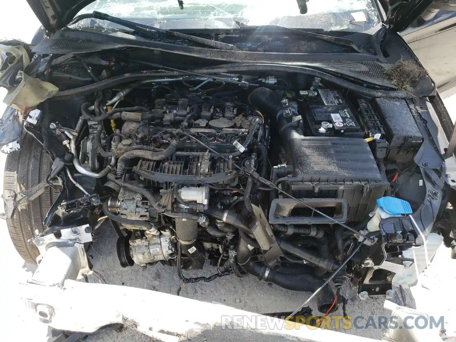 7 Photograph of a damaged car WAUAUGFF3K1022937 AUDI A3 2019