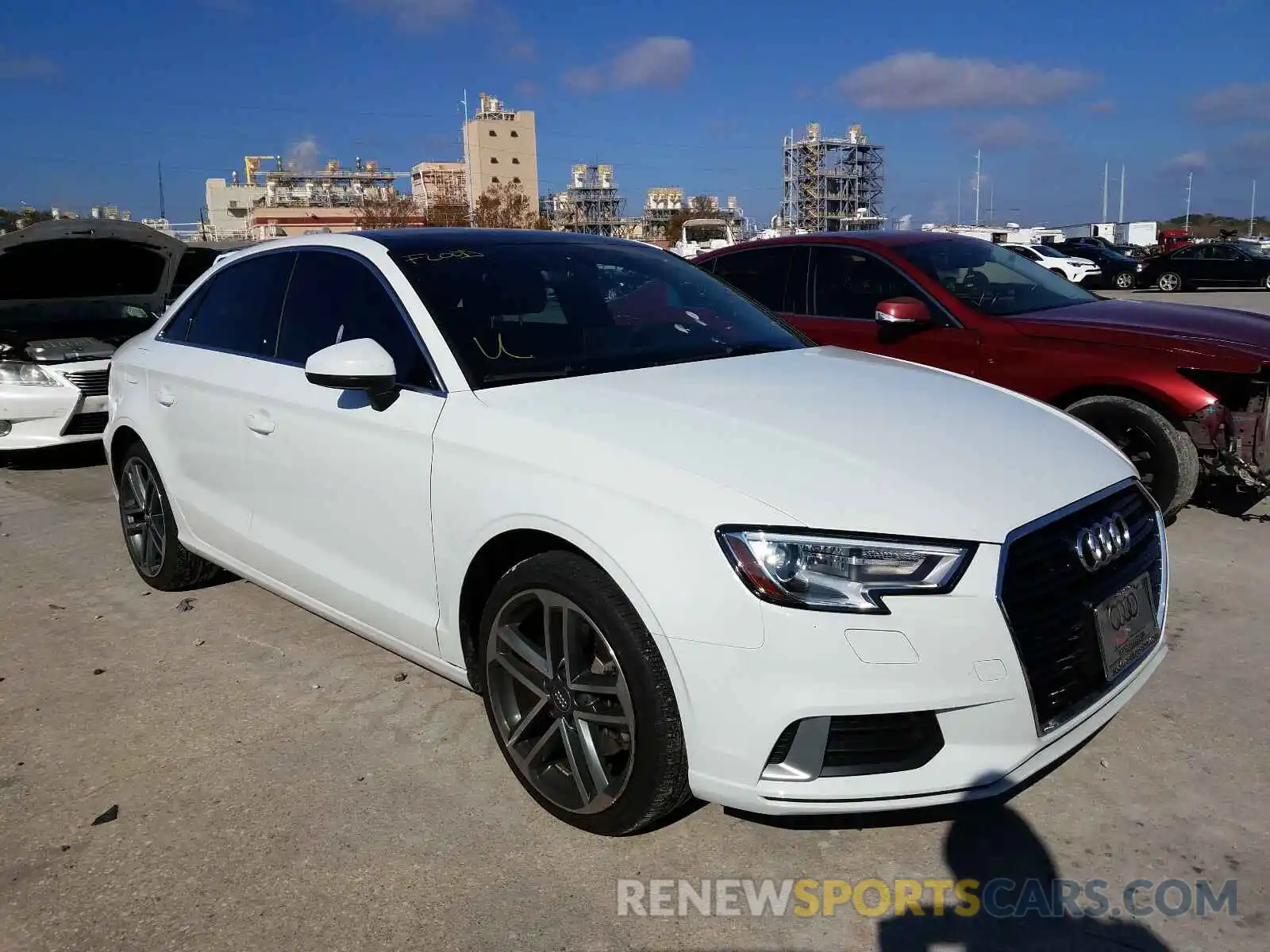 1 Photograph of a damaged car WAUAUGFF3K1024770 AUDI A3 2019