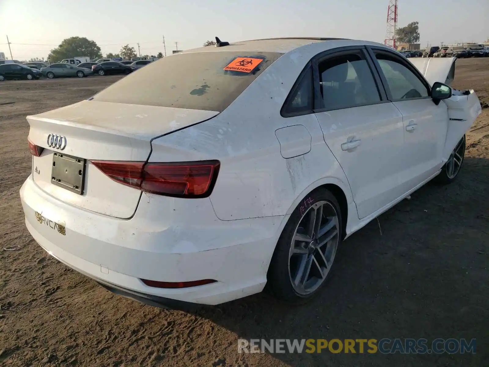 4 Photograph of a damaged car WAUAUGFF3KA098819 AUDI A3 2019