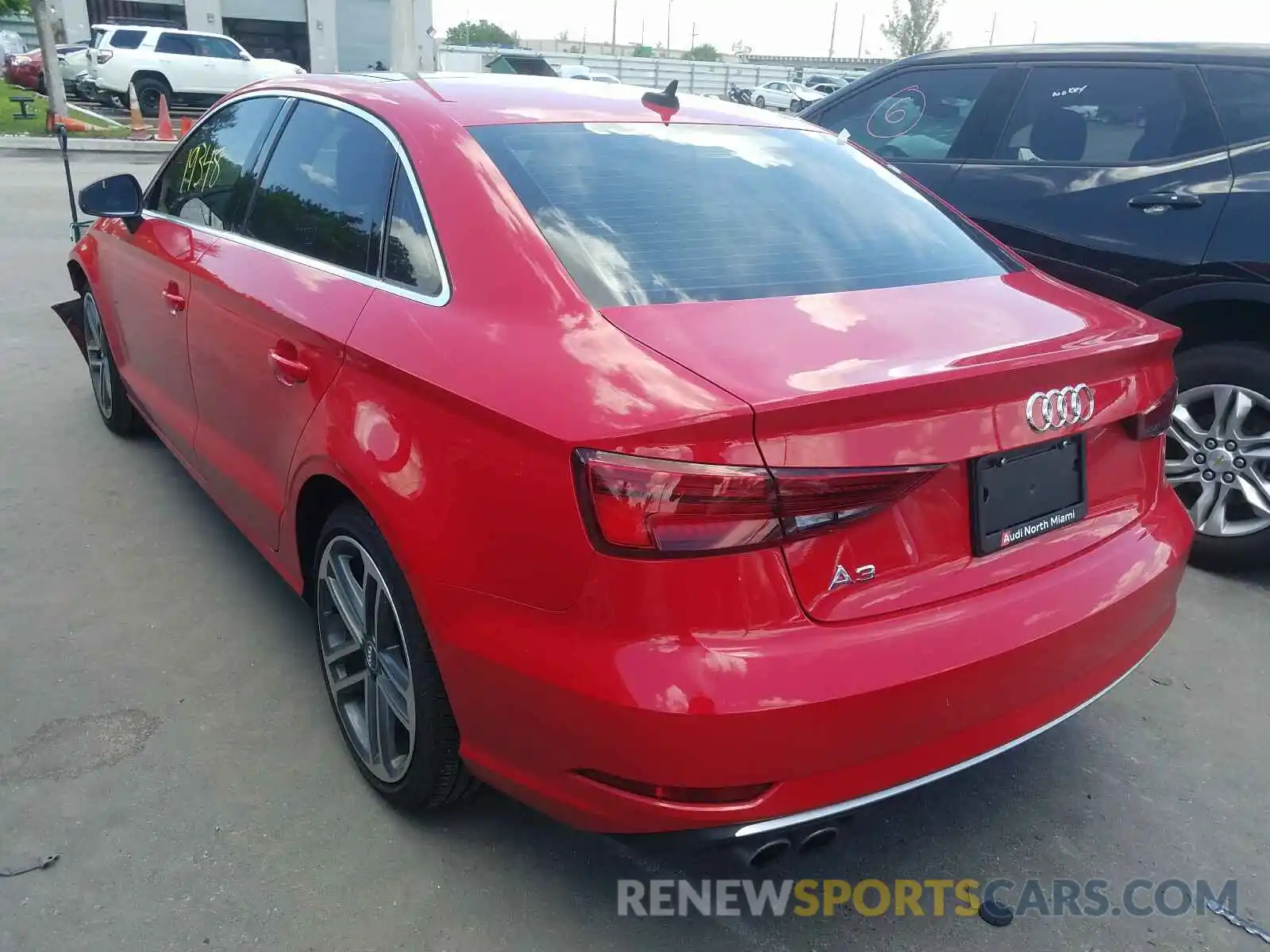 3 Photograph of a damaged car WAUAUGFF4K1008755 AUDI A3 2019