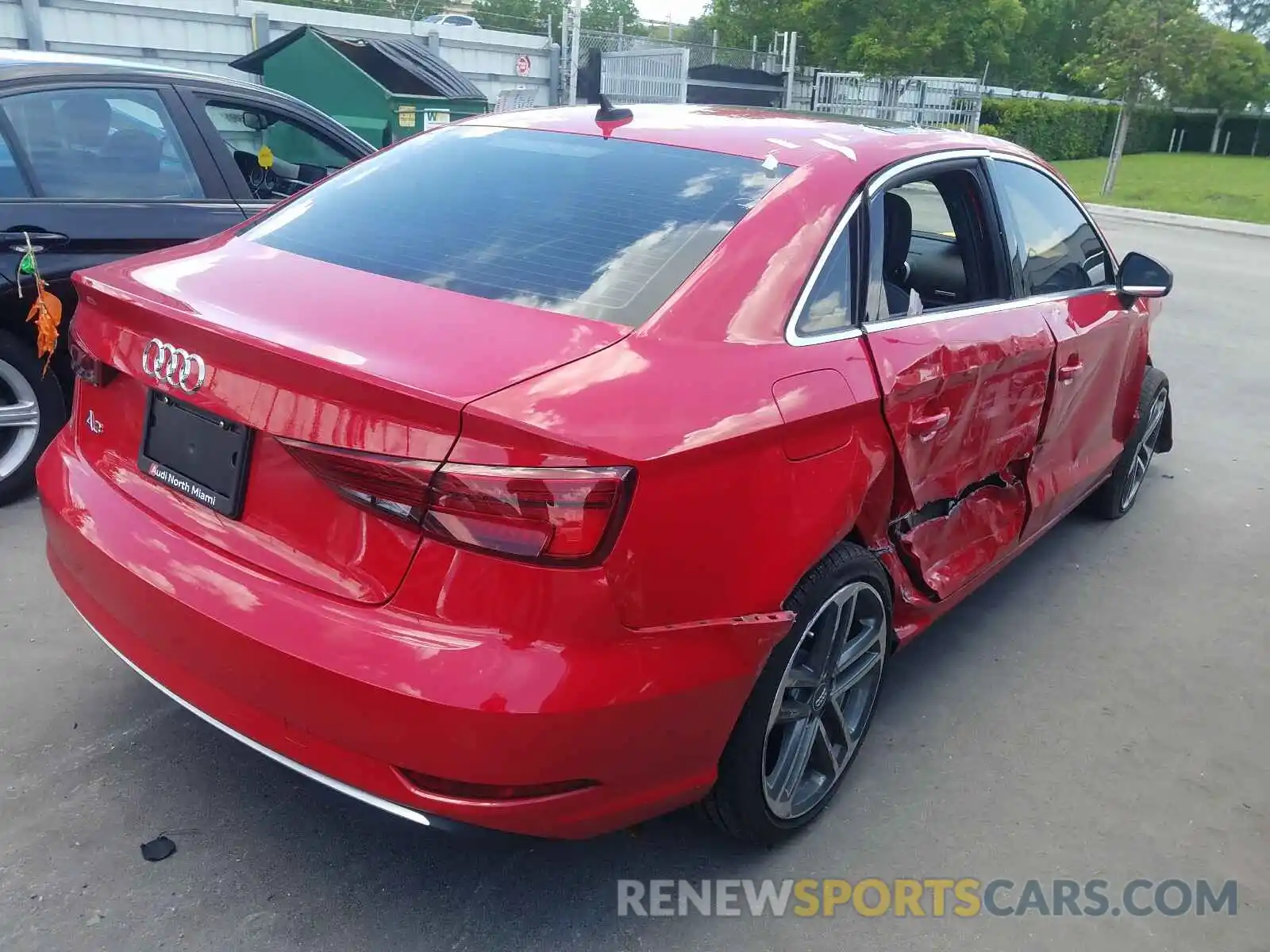 4 Photograph of a damaged car WAUAUGFF4K1008755 AUDI A3 2019