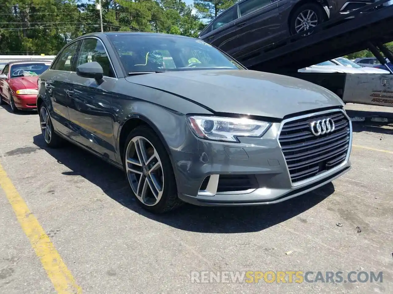 1 Photograph of a damaged car WAUAUGFF4K1014278 AUDI A3 2019