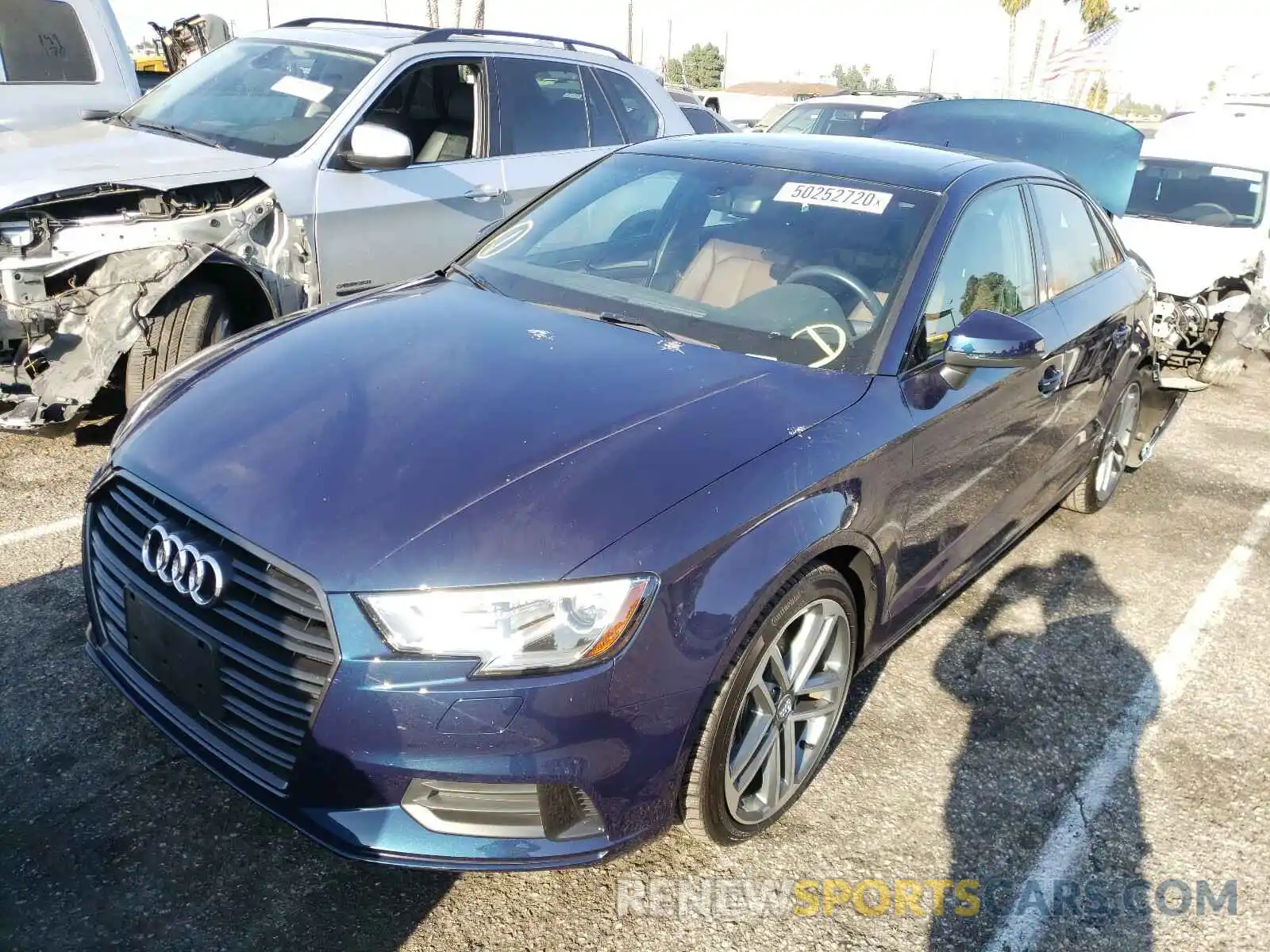 2 Photograph of a damaged car WAUAUGFF4KA100710 AUDI A3 2019