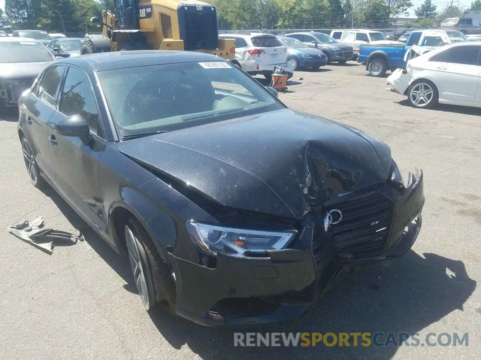 1 Photograph of a damaged car WAUAUGFF4KA102232 AUDI A3 2019