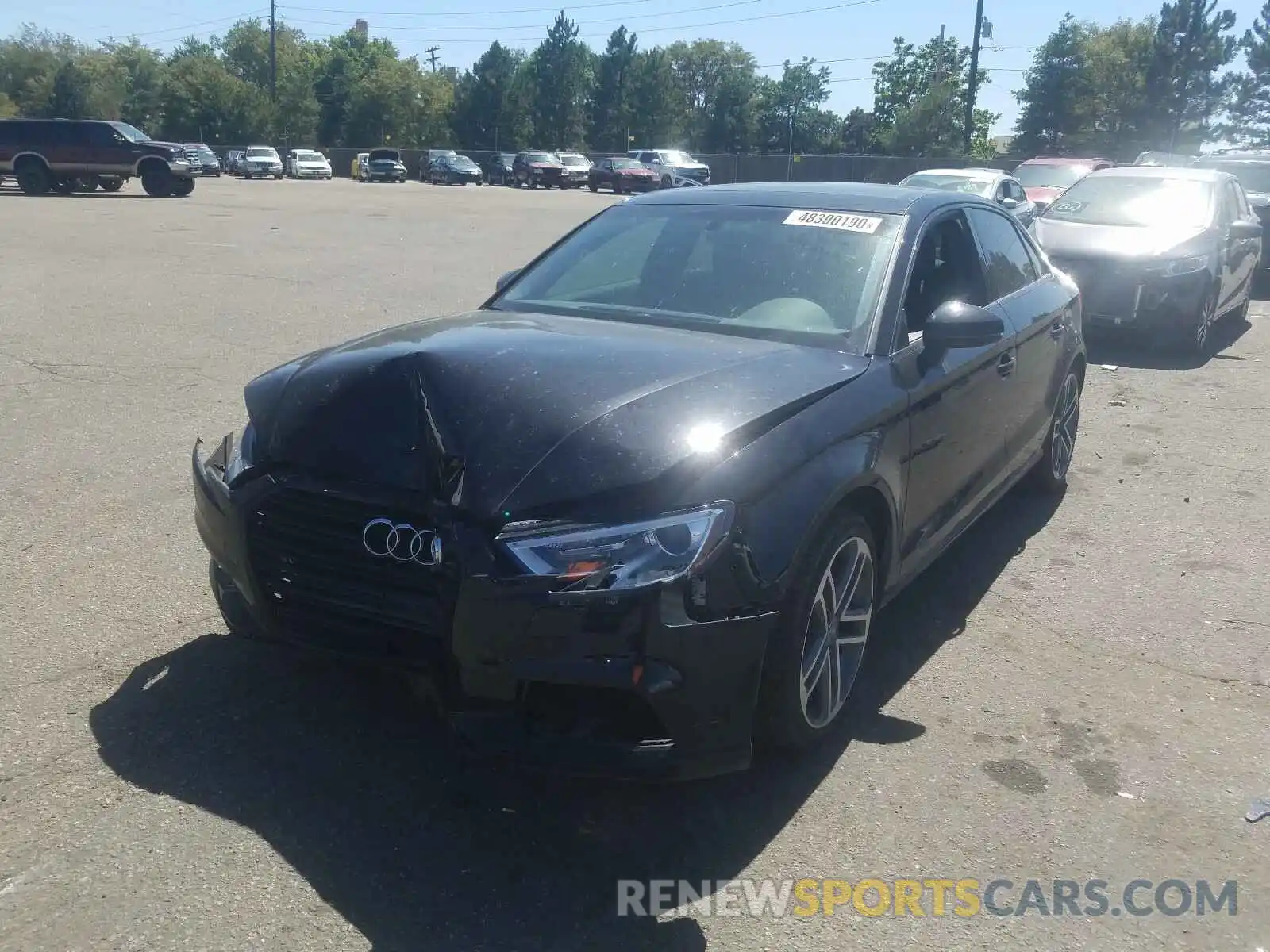 2 Photograph of a damaged car WAUAUGFF4KA102232 AUDI A3 2019