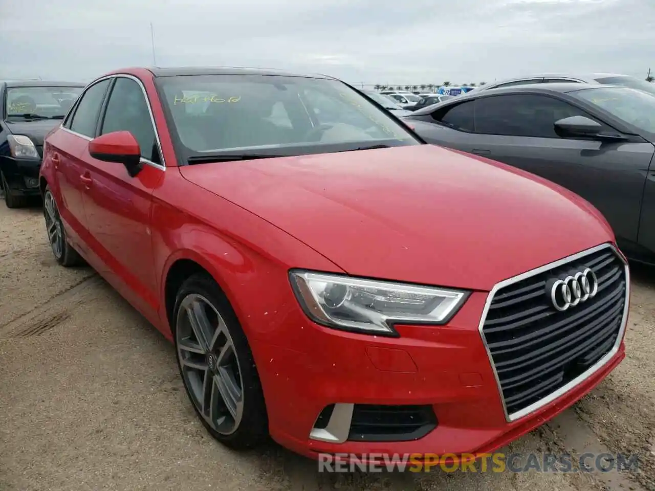 1 Photograph of a damaged car WAUAUGFF5K1011549 AUDI A3 2019