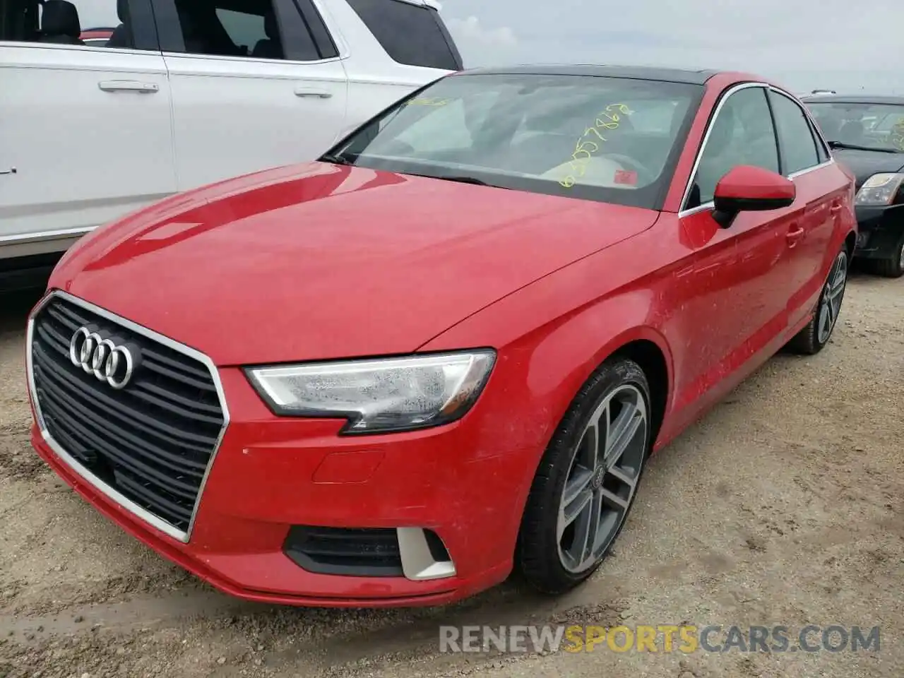 2 Photograph of a damaged car WAUAUGFF5K1011549 AUDI A3 2019