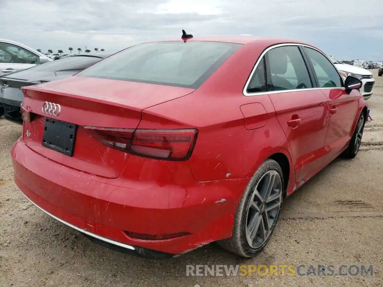 4 Photograph of a damaged car WAUAUGFF5K1011549 AUDI A3 2019