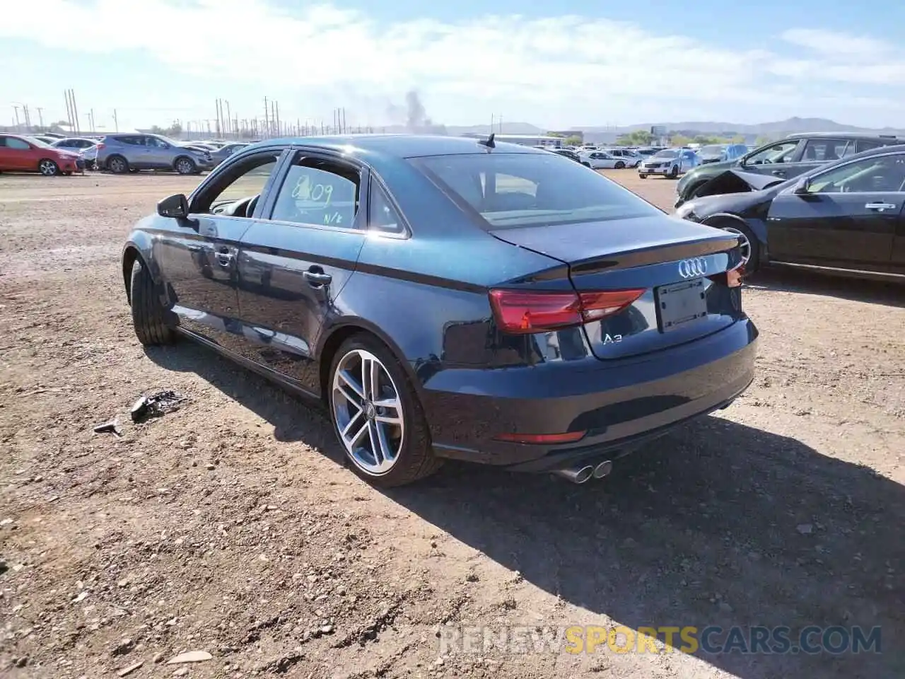 3 Photograph of a damaged car WAUAUGFF5KA093542 AUDI A3 2019