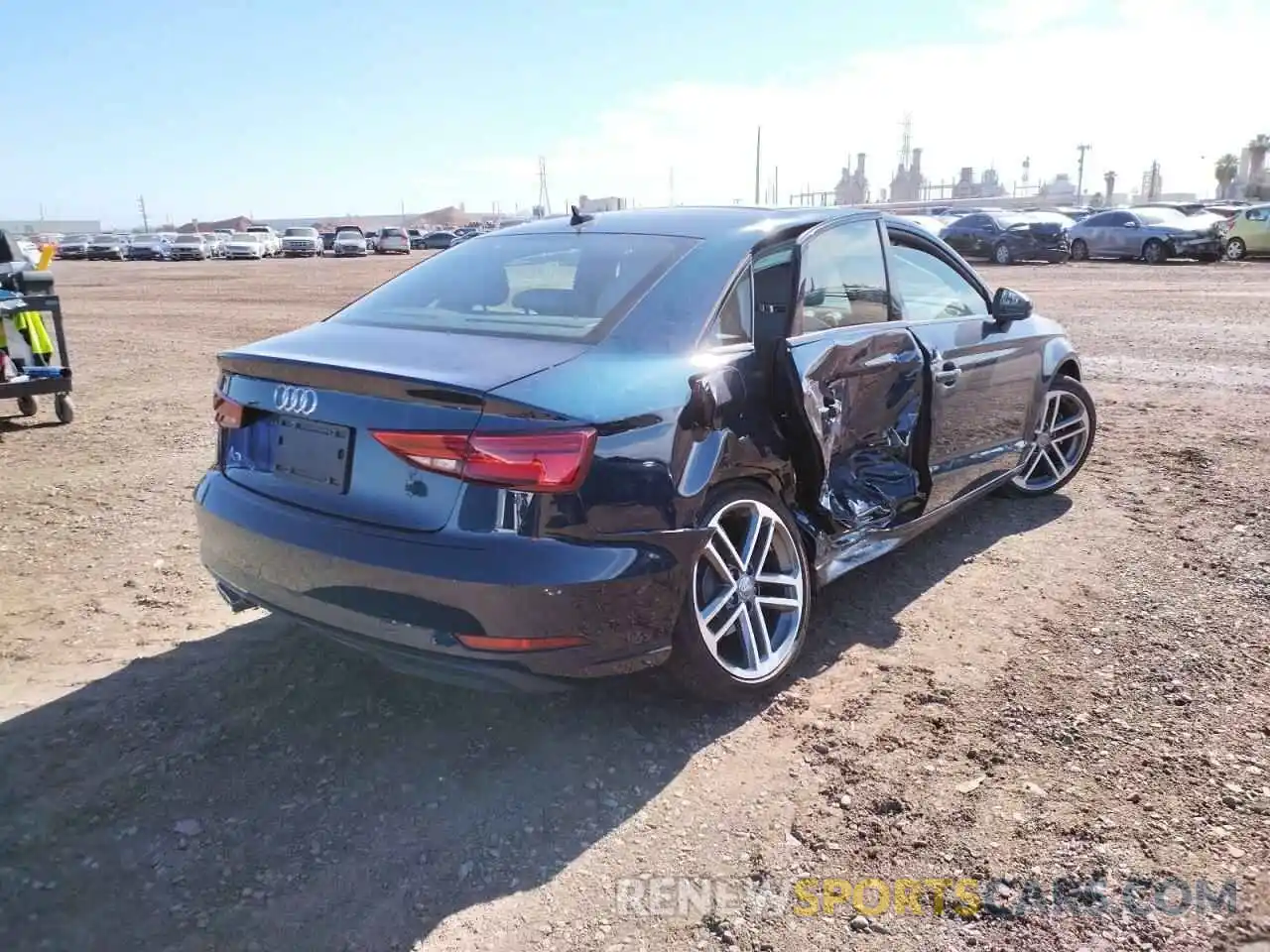 4 Photograph of a damaged car WAUAUGFF5KA093542 AUDI A3 2019