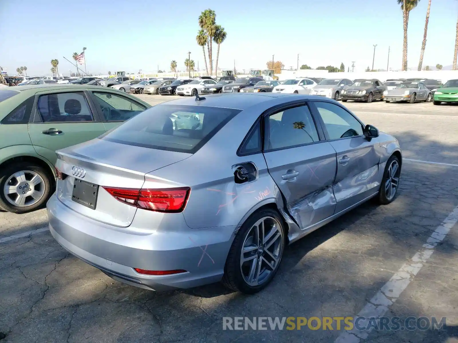 4 Photograph of a damaged car WAUAUGFF5KA099485 AUDI A3 2019