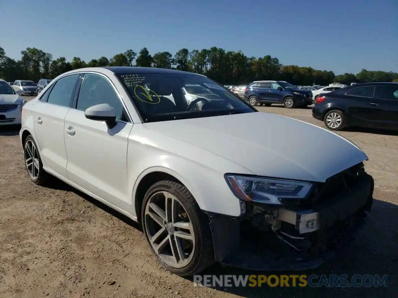 1 Photograph of a damaged car WAUAUGFF6K1011088 AUDI A3 2019