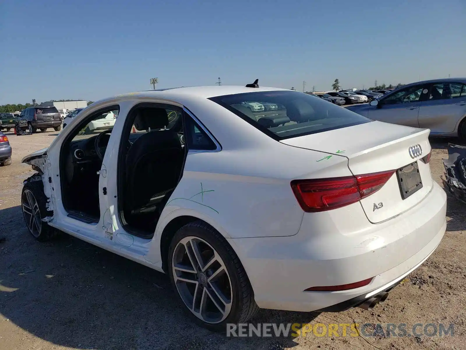 3 Photograph of a damaged car WAUAUGFF6K1011088 AUDI A3 2019