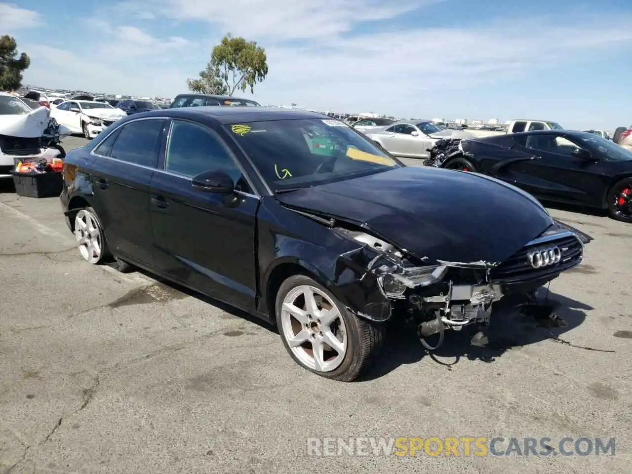 1 Photograph of a damaged car WAUAUGFF6K1011740 AUDI A3 2019