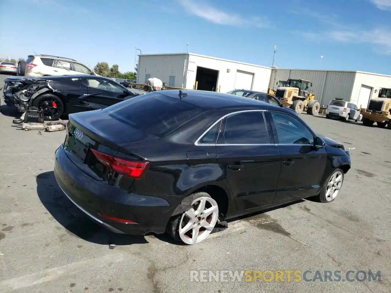 4 Photograph of a damaged car WAUAUGFF6K1011740 AUDI A3 2019