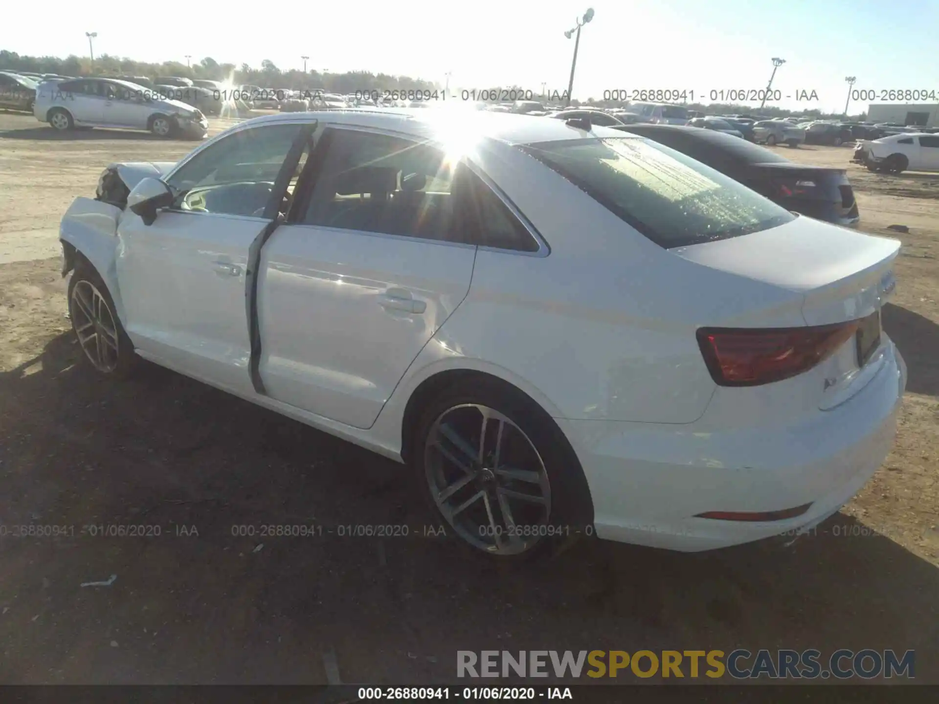 3 Photograph of a damaged car WAUAUGFF6K1014668 AUDI A3 2019