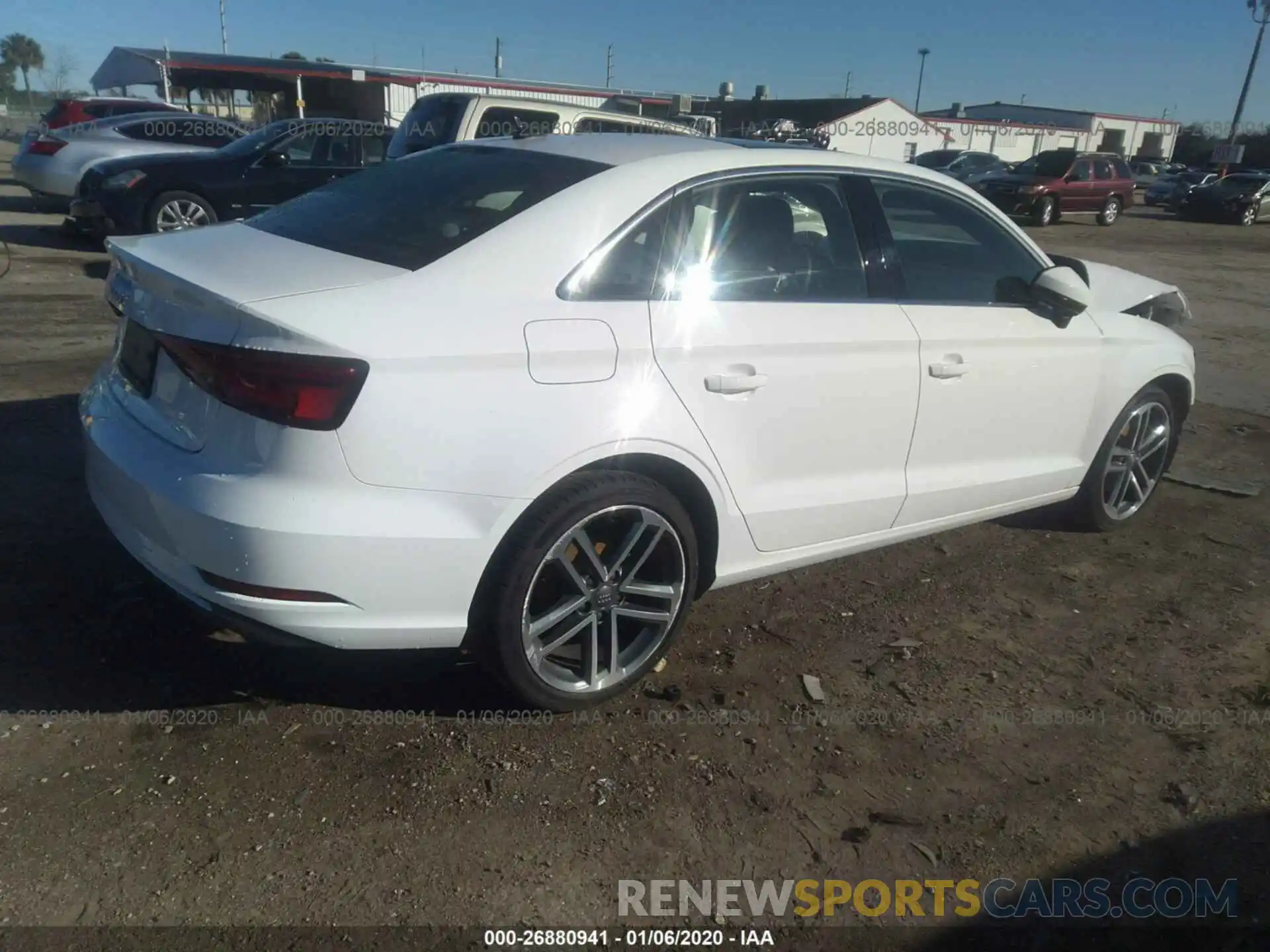 4 Photograph of a damaged car WAUAUGFF6K1014668 AUDI A3 2019