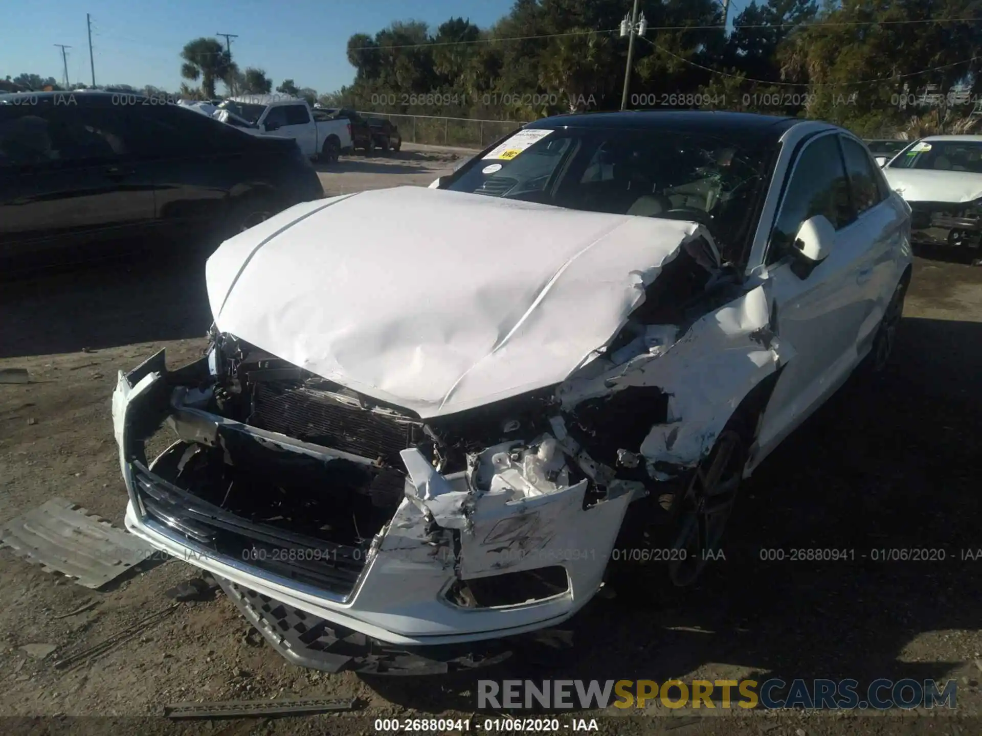 6 Photograph of a damaged car WAUAUGFF6K1014668 AUDI A3 2019