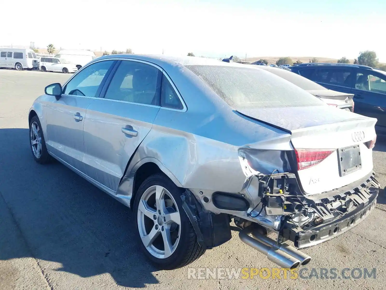 3 Photograph of a damaged car WAUAUGFF6K1024195 AUDI A3 2019