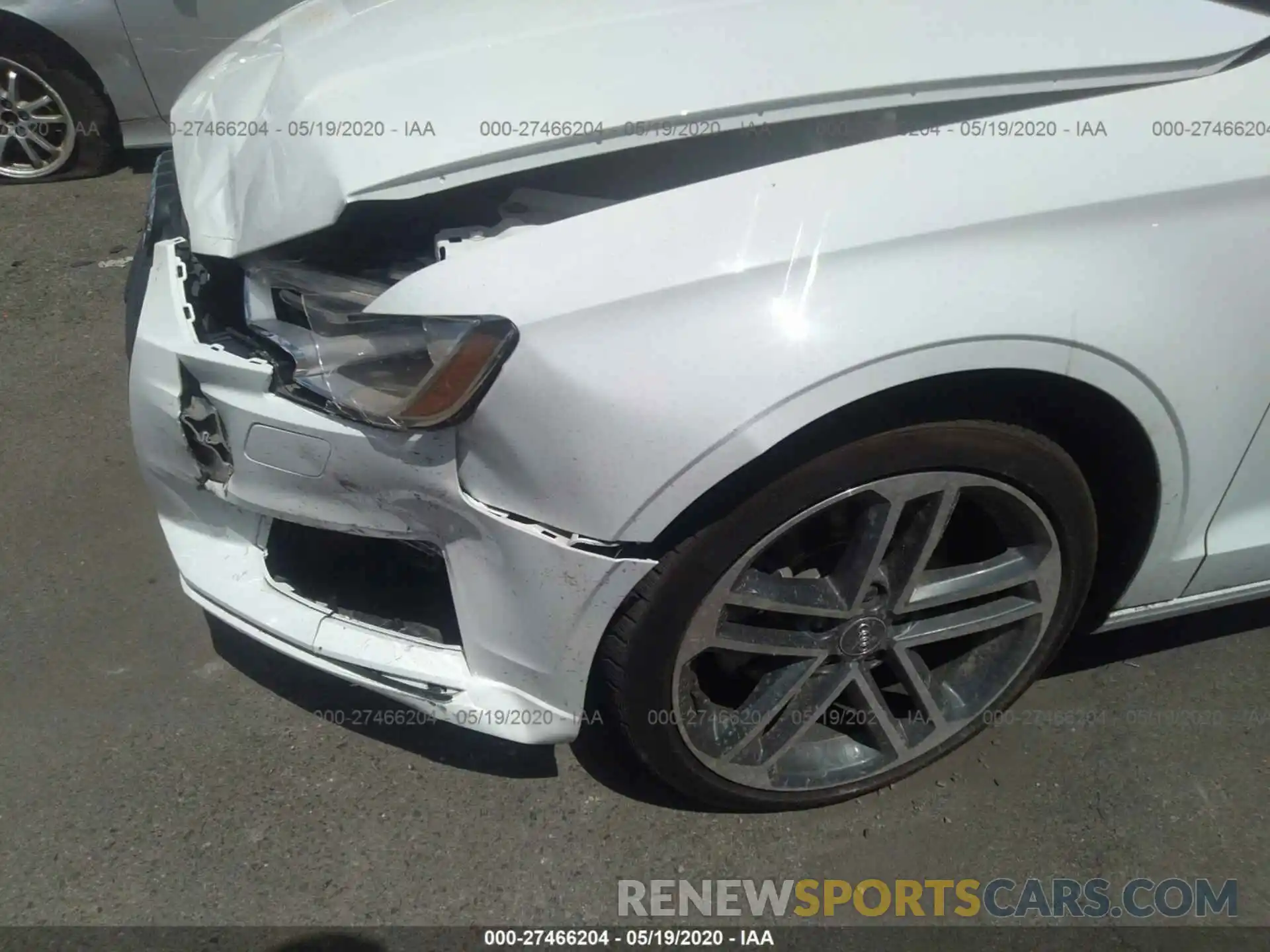 6 Photograph of a damaged car WAUAUGFF6KA082999 AUDI A3 2019