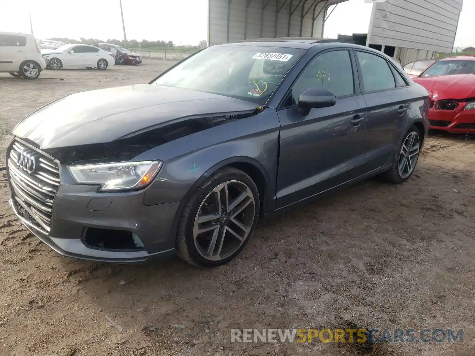 2 Photograph of a damaged car WAUAUGFF6KA112521 AUDI A3 2019