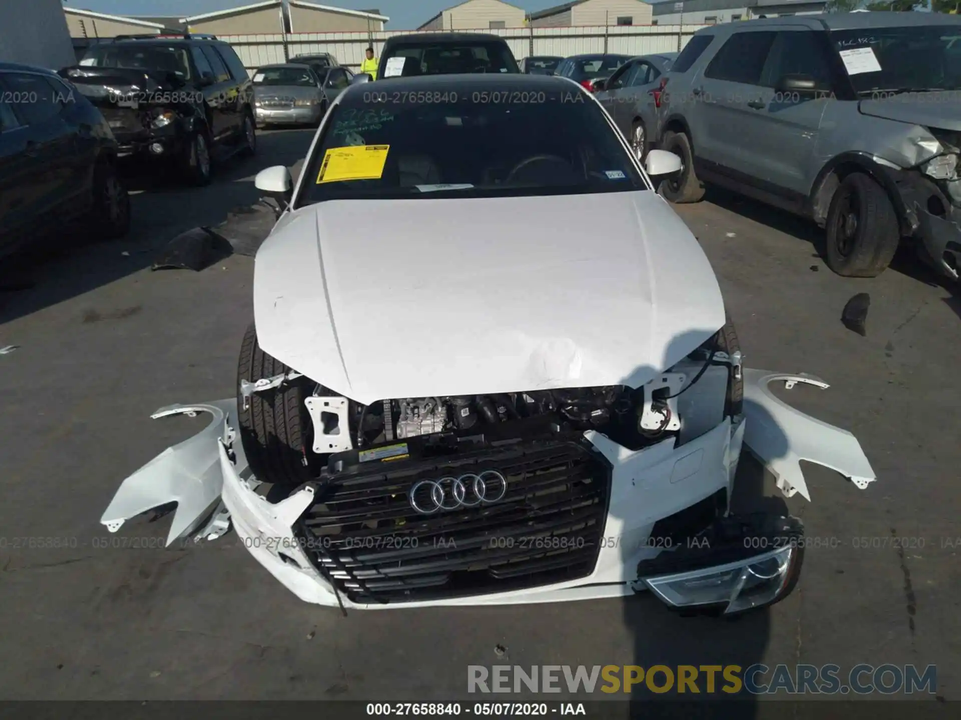 6 Photograph of a damaged car WAUAUGFF6KA114057 AUDI A3 2019